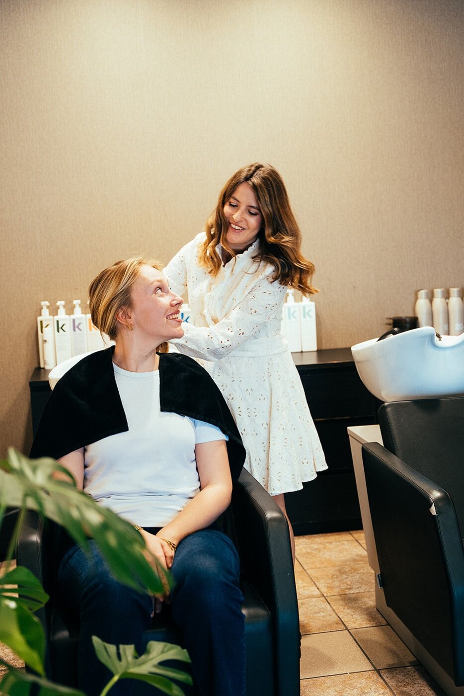"Ik kies ervoor om het salon klein te houden."
